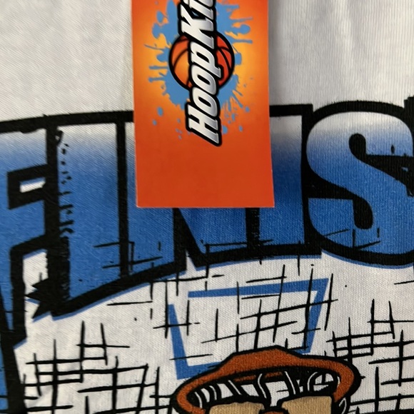 Hoop Kid S/S Youth Basketball Theme Tee - Picture 3 of 4